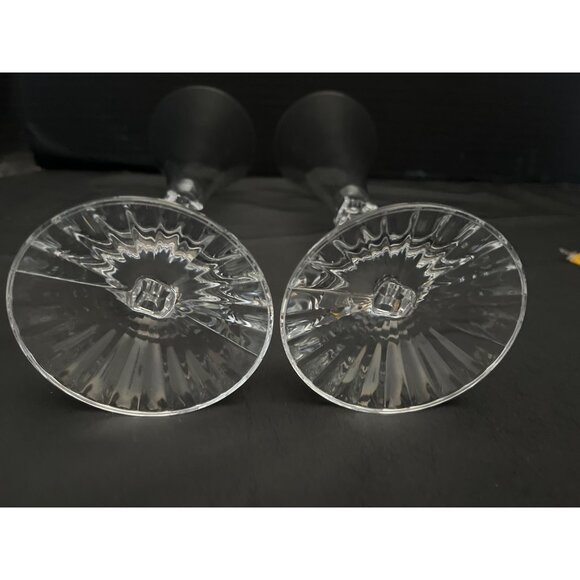 Vintage Millennium Champagne Flutes Cristal D’Arques France - Picture 4 of 7